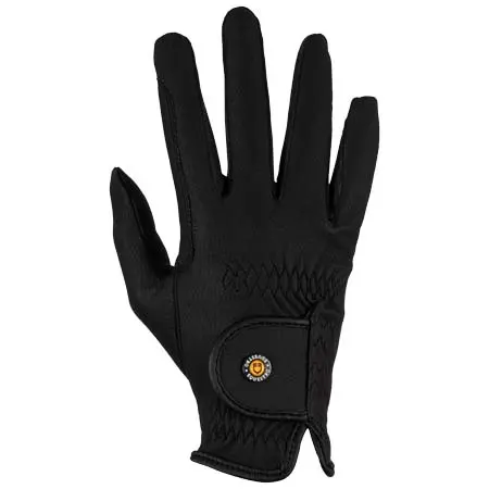 エクエストロ(Equestro) 乗馬 グローブ Unisex gloves in synthetic leather with tear-away closure
