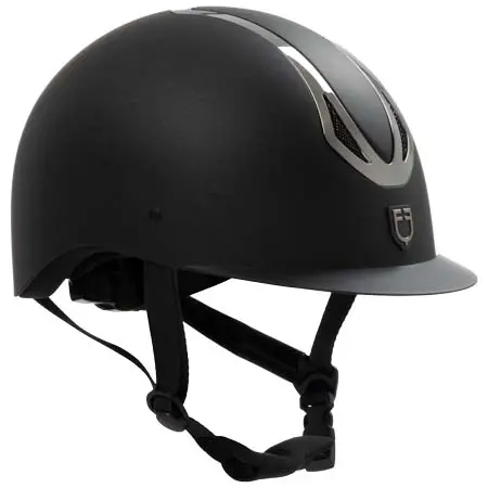 エクエストロ(Equestro) 乗馬 ヘルメット Azael unisex helmet with rear rowel homologation EN 1384-2023