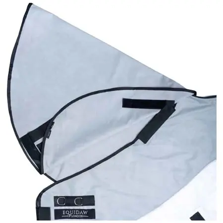 エクイダウオブロンドン(Equidaw of London) 乗馬 馬着 Equidaw of London Cooling Rug Neck Cover – Light Blue/White