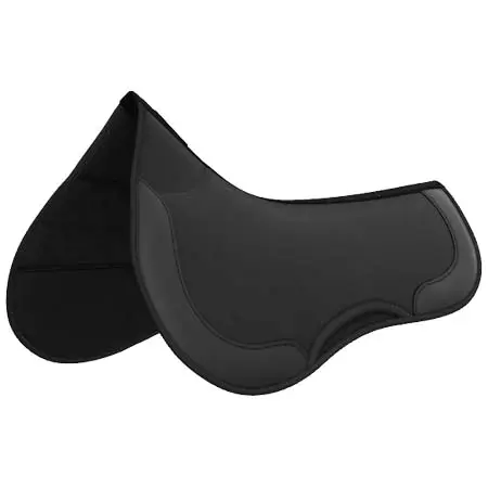 エクイフィット(EquiFit) 乗馬 ゼッケン・パッド Custom Thin ImpacTeq® Half Pad with Shims