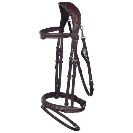 エクイライン(EQUILINE) 乗馬 頭絡 Anatomical Jumping Bridle
