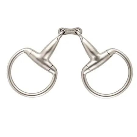 エクイライン(EQUILINE) 乗馬 ハミ LORENZINI EGGBUTT SNAFFLE WITH FRENCH LINK