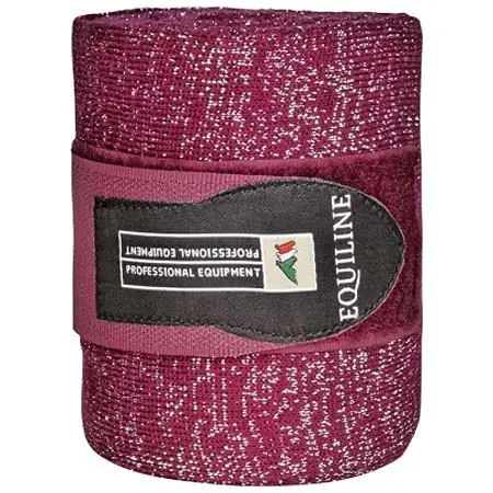 エクイライン(EQUILINE) 乗馬 馬用プロテクター STABLE BANDAGES GLLITTER