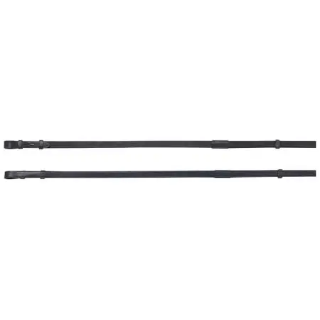 エクイライン(EQUILINE) 乗馬 手綱 Reins Internal Rubber Black
