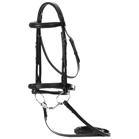 エクイナヴィア(Equinavia) 乗馬 頭絡 Saga Padded Dressage Bridle & Reins