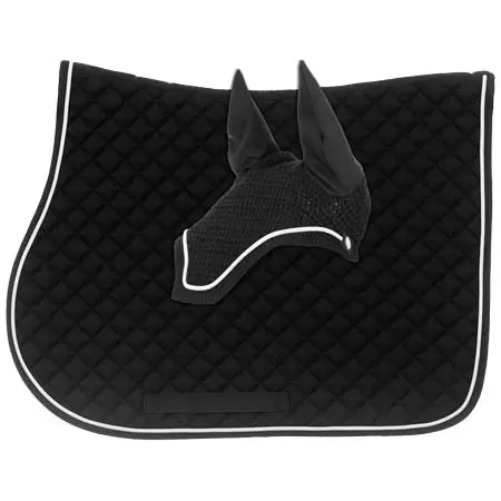 エクイナヴィア(Equinavia) 乗馬 ゼッケン・パッド Voss All Purpose Saddle Pad and Bonnet Set
