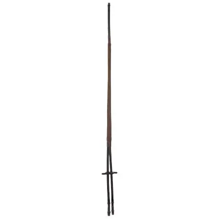 エクイナヴィア(Equinavia) 乗馬 手綱 Valkyrie Easy Grip Rubber Reins – Chocolate Brown