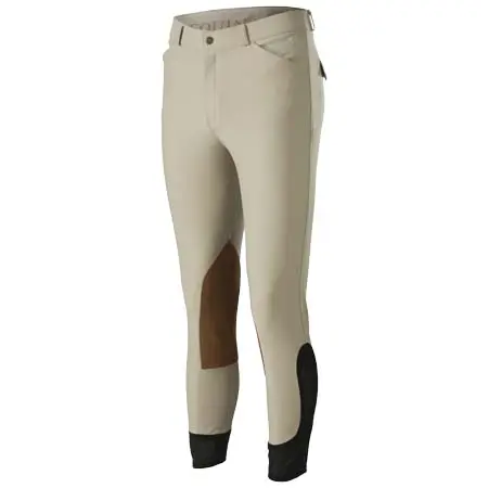 エクイナヴィア(Equinavia) 乗馬 乗馬ズボン Erik Mens Show Knee Patch Breeches – Tan