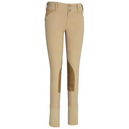 エクイクチュール(Equine Couture) 乗馬 乗馬ズボン Children’s Coolmax Champion Knee Patch Breeches