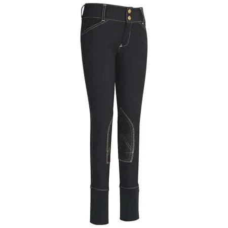 エクイクチュール(Equine Couture) 乗馬 乗馬ズボン Children’s Sportif Natasha Knee Patch Breeches