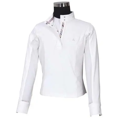 エクイクチュール(Equine Couture) 乗馬 競技用シャツ Children’s Cara Long Sleeve Show Shirt