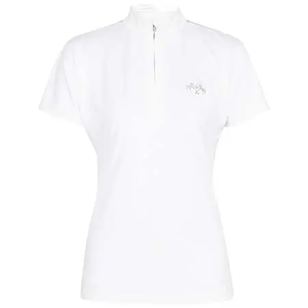 エクイクチュール(Equine Couture) 乗馬 競技用シャツ Ladies Giana EquiCool Short Sleeve Show Shirt