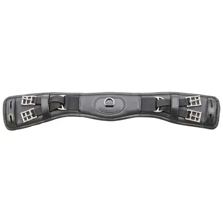 エクインイノベーションズ(Equine Innovations) 乗馬 腹帯 Ultra Padded Dressage Girth – Black