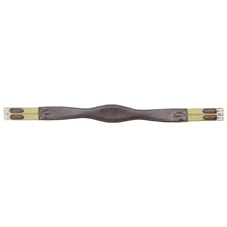 エクインイノベーションズ(Equine Innovations) 乗馬 腹帯 Ultra Comfort Shaped Overlay Girth – Brown