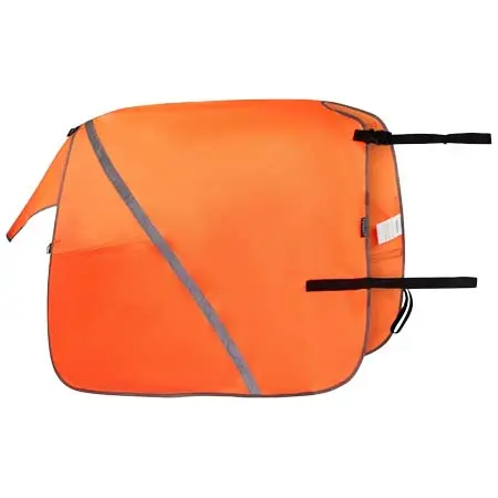 エクイセーフティ(Equisafety) 乗馬 馬着 Hi Viz Reflective Horse Summer Sheet Orange