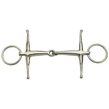 エクイスチール(Equi-Steel) 乗馬 ハミ SS FM (Fulmer) Snaffle Bit