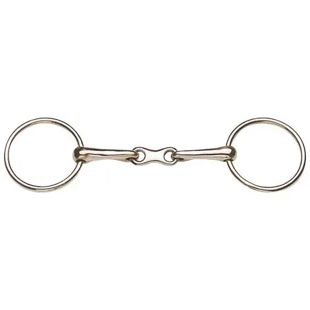 エクイスチール(Equi-Steel) 乗馬 ハミ SS Loose Ring French Snaffle Bit
