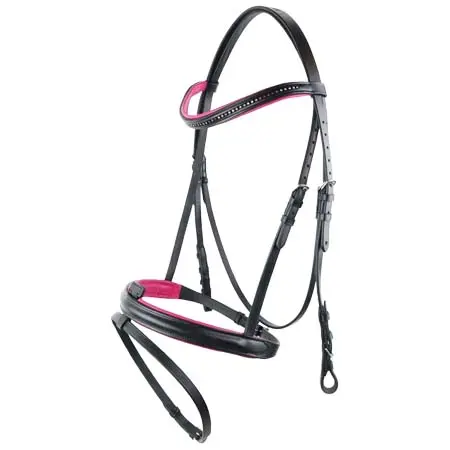 エクイターレ(Equitare) 乗馬 頭絡 Pinky Bling Bridle with web reins