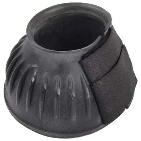 エクイターレ(Equitare) 乗馬 馬用プロテクター Ribbed bell boots with double velcro closures