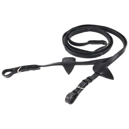 エクイターレ(Equitare) 乗馬 手綱 leather reins with invisible stoppers