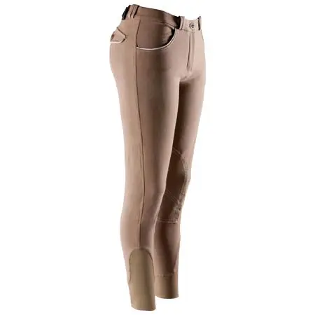 エクイテーム(Equitheme) 乗馬 乗馬ズボン Verona Knee Patch Ladies Breeches – Taupe