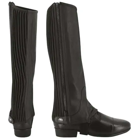 エクイテーム(Equitheme) 乗馬 チャップス Leather half-chaps – Children