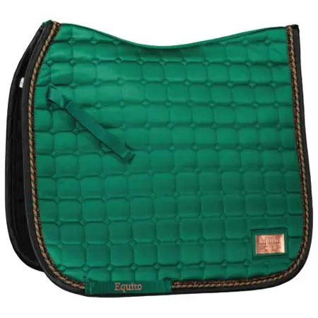 エクイートエクエストリアン(Equito Equestrian) 乗馬 ゼッケン・パッド Saddle pad – Evergreen Bronze