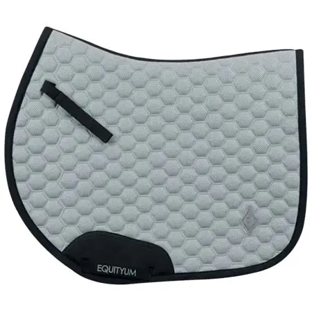 エクイティウム(Equityum) 乗馬 ゼッケン・パッド Geometric Air Jumping Saddle Pad + Fly Hood