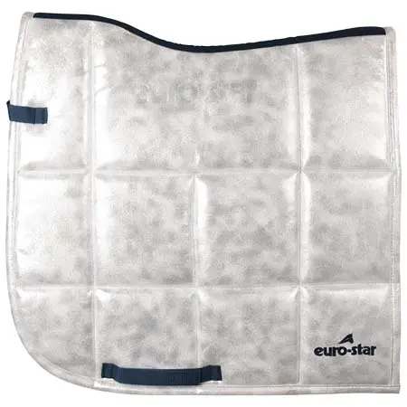 ユーロスター(EURO-STAR) 乗馬 ゼッケン・パッド Saddle Pad euro-star Max Silver