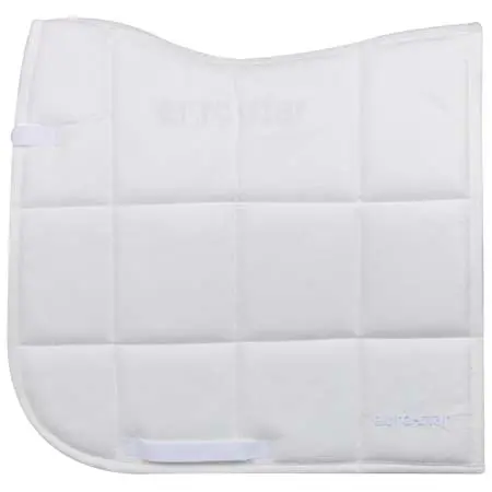 ユーロスター(EURO-STAR) 乗馬 ゼッケン・パッド Saddle Pad euro-star Max White