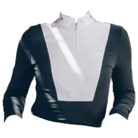 ファガー(Fager) 乗馬 競技用シャツ Sanna Competition Shirt Long Sleeve Black
