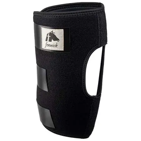 フェンウィックエクエストリアン(Fenwick Equestrian) 乗馬 馬用プロテクター Hock Boots Liquid Titanium, Therapy Boot, Set of 2