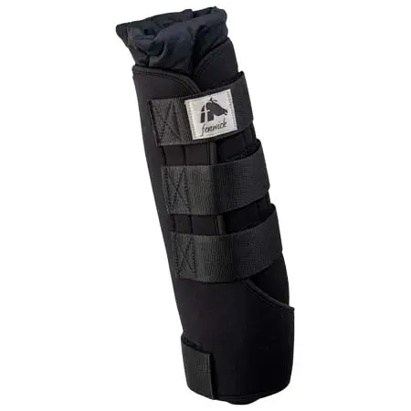 フェンウィックエクエストリアン(Fenwick Equestrian) 乗馬 馬用プロテクター Stable Boots Liquid Titanium Quick Wrap, Therapy Boots, Set of 2