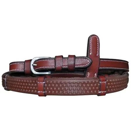 フラッグスアンドカップ(Flags&Cup) 乗馬 手綱 5/8 Anti-slip soft reins F&C with 7 stops