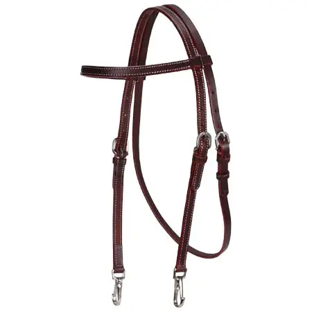 フォートワース(Fort Worth) 乗馬 頭絡 SNAP ENDS WORK BRIDLE