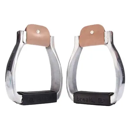 フォートワース(Fort Worth) 乗馬 鐙・鐙革 Breakfree Safety Oxbow Stirrups