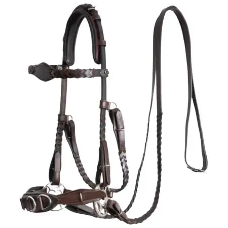 F.R.A.(エフアールエー) 乗馬 頭絡 Hackamore Bridle Zoë