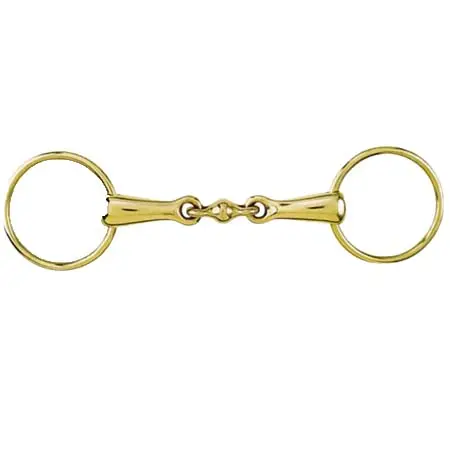 ゴールドメダル(Gold Medal) 乗馬 ハミ ヘビー ルーズリング トレーニング スナッフルビット