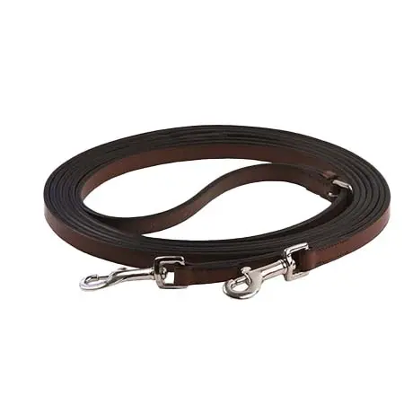 アンリ・ド・リヴェル(Henri de Rivel) 乗馬 手綱 Breastplate Draw Reins – Full Leather with Breastplate Snap
