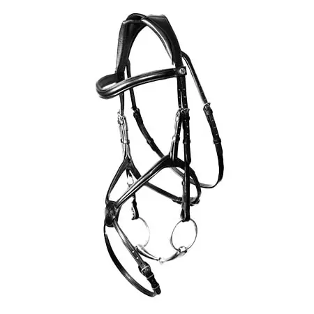 ヘンリージェイムズサドゥラリィ(Henry James Saddlery) 乗馬 頭絡 シープスキン グラックル ブライドル