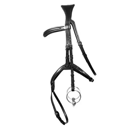 ヘンリージェイムズサドゥラリィ(Henry James Saddlery) 乗馬 頭絡 グレックルブライドル