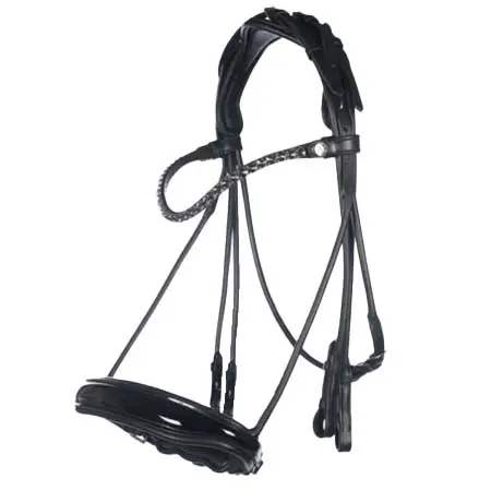HKM(エイチケーエム) 乗馬 頭絡 Double bridle -Kate-