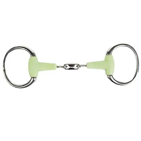 HKM(エイチケーエム) 乗馬 ハミ ロゼンジ入りエッグバットスナッフル 16mm アップル風味