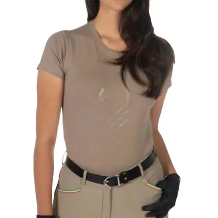 HKM(エイチケーエム) 乗馬 Tシャツ -アマルフィホースヘッド-