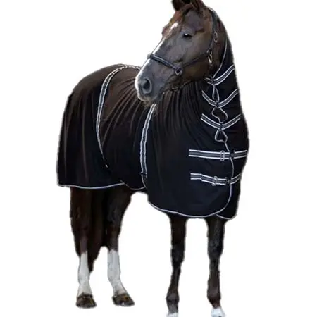 ホースガード(HorseGuard) 乗馬 馬着 フリース ブランケット ネック付き