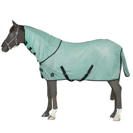 ホルツ(horze) 乗馬 馬着 取り外し可能なネックとUVカット機能を備えたパソ フィーノ フライラグ
