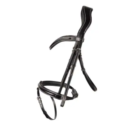 ハイ(Hy) 乗馬 頭絡 ProPresicce Pelle Raised Flash Leather Bridle