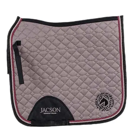 ジャクソン(Jacson) 乗馬 ゼッケン・パッド ハバナサドルパッド ベージュ