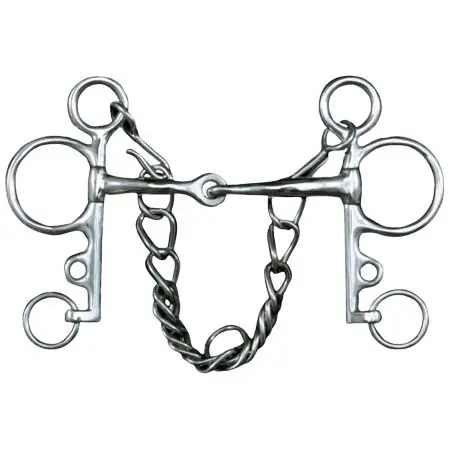 ジェフリーズ(JEFFRIES) 乗馬 ハミ Miniature Jointed Pelham Bit