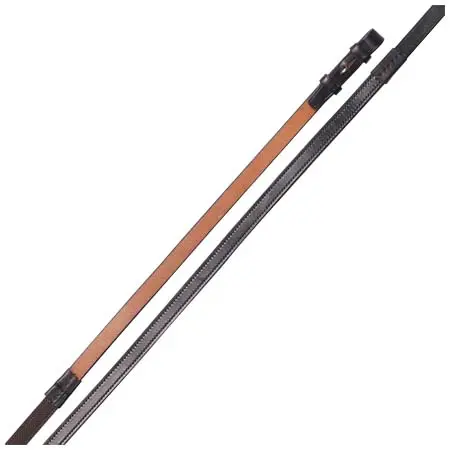 ジェフリーズ(JEFFRIES) 乗馬 手綱 Traditional Showing Reins (Rubber Underside)